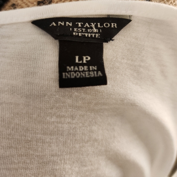 Ann Taylor T-shirt with sequins size LP - Picture 4 of 4